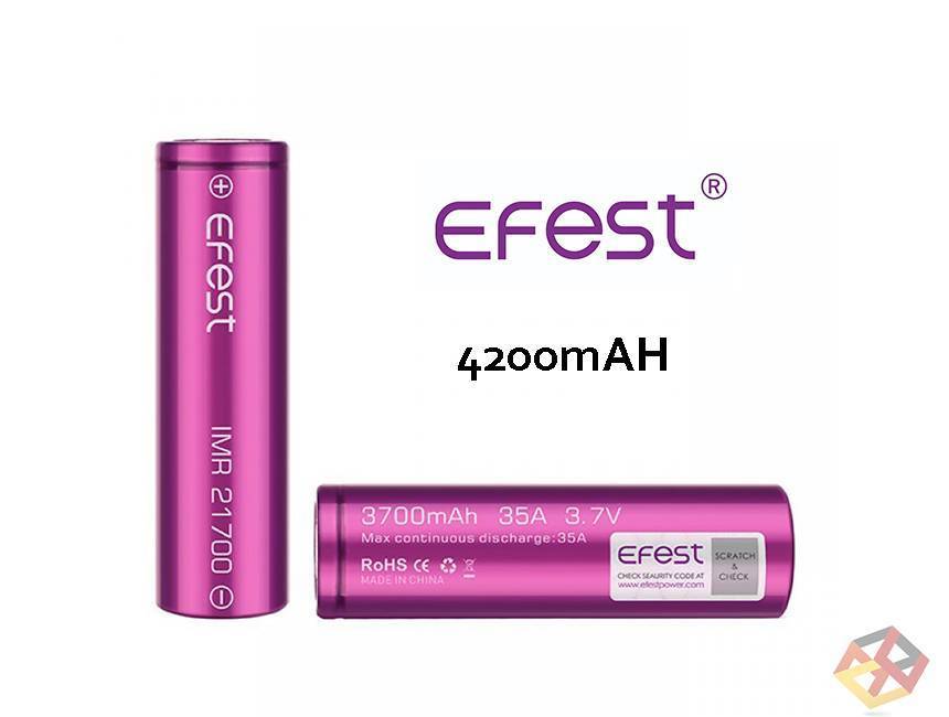 EFEST 21700 3700MAH