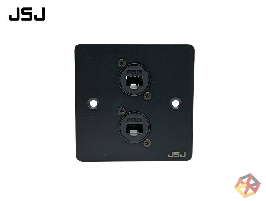JSJ CAT6 FACEPLATE        