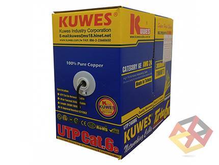 KUWES CAT6 24AWG BLUE