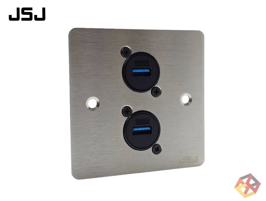 JSJ USB 3.0 FACEPLATE     