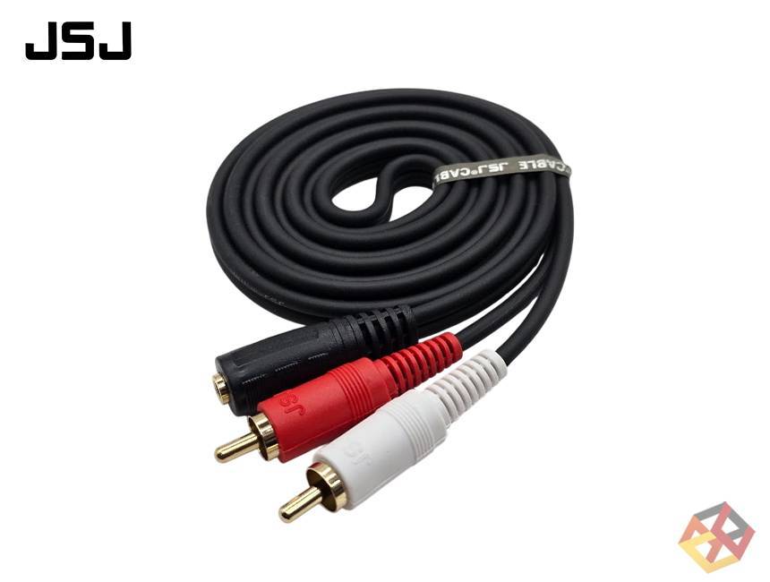 3.5MM STERIO FEMALE TO 2 R