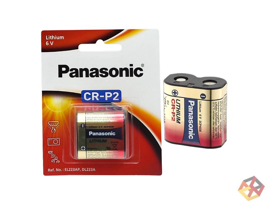 PANASONIC CR-P2 BATTERY