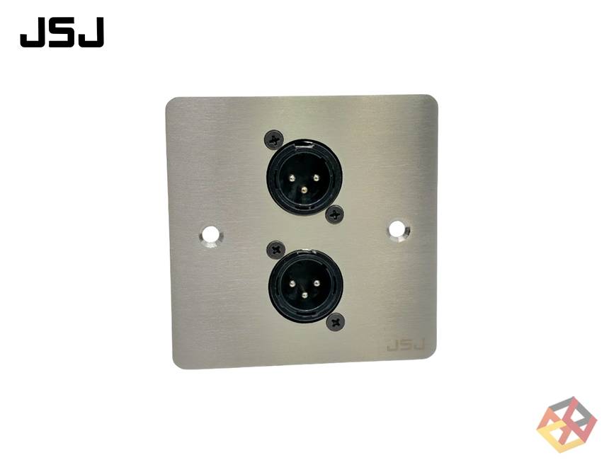 JSJ XLR FACEPLATE         
