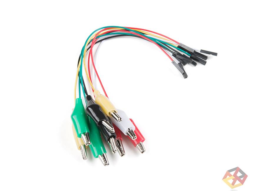 CROCODILE CLIP WITH FEMALE