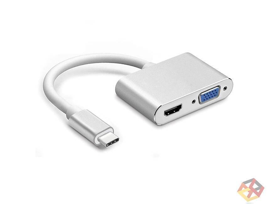 USB C TO HDMI + VGA