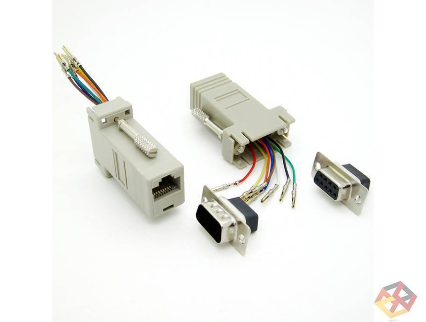 RJ45 TO RS232 ADAPTER