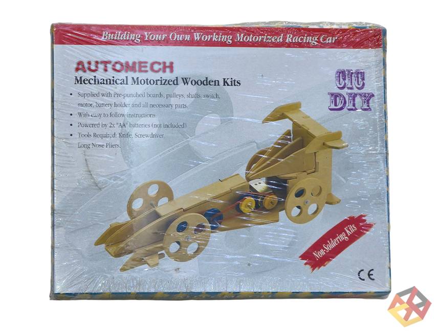 DIY WOODEN CAR WITH MOTOR 