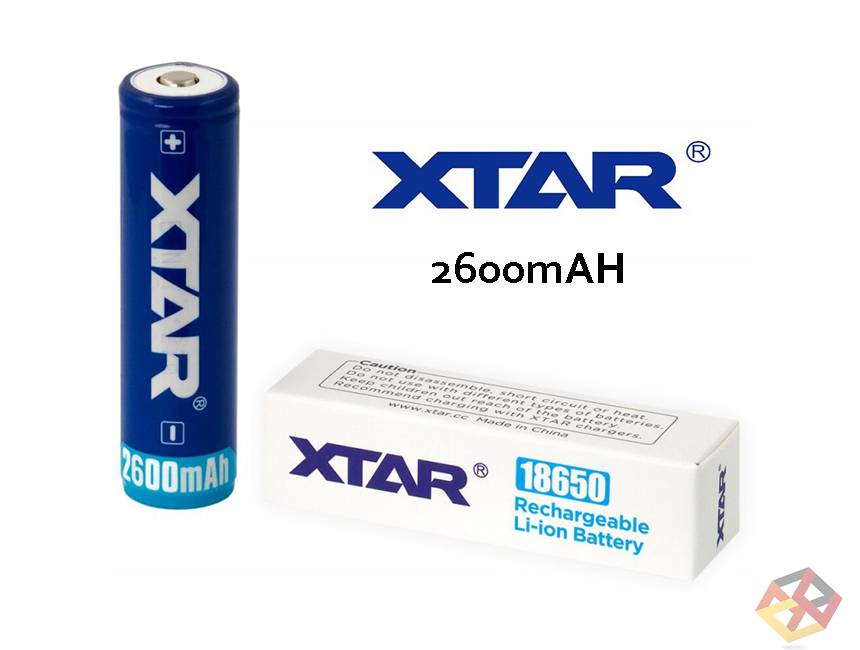 XTAR 18650 2600MAH