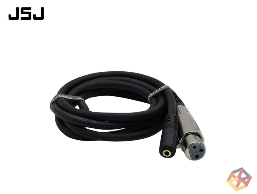 XLR FEMALE TO 3.5MM FEMALE