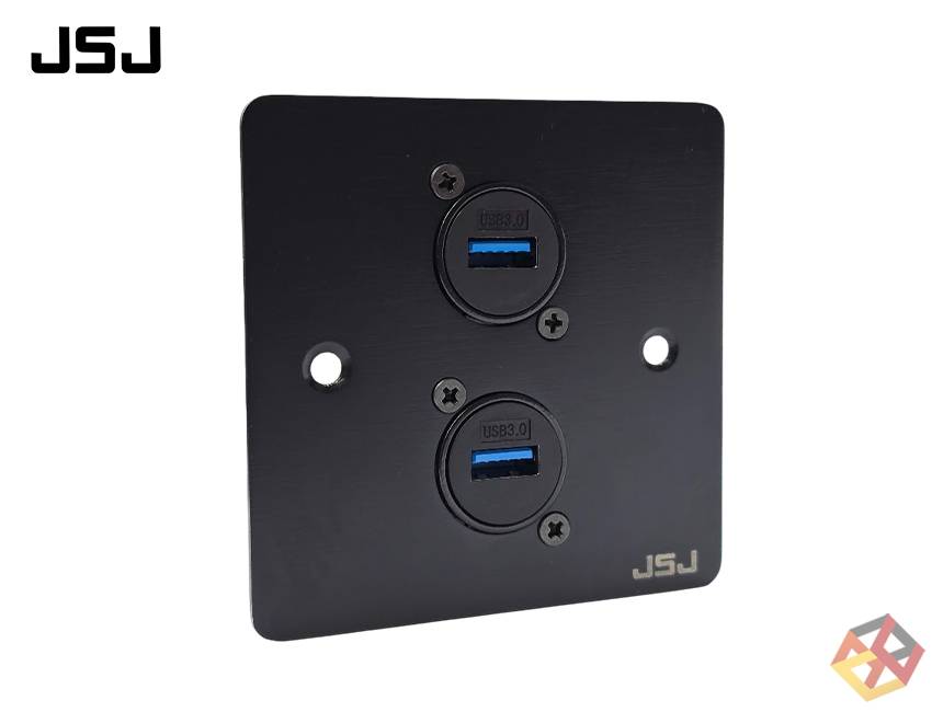 JSJ USB 3.0 FACEPLATE     