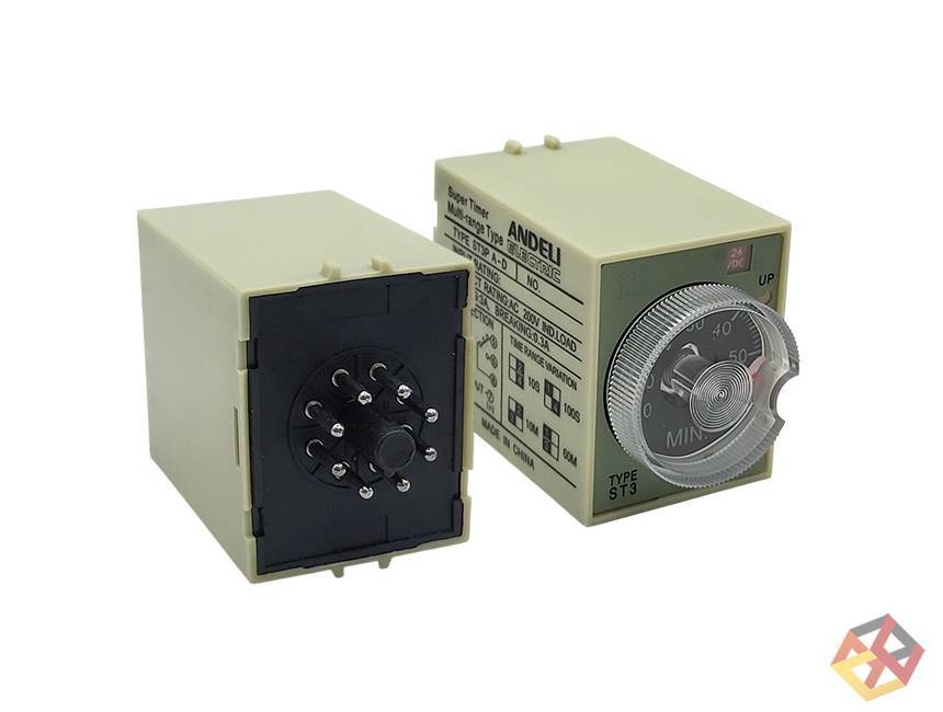 24V 8 PIN ROUND TIMER RELA