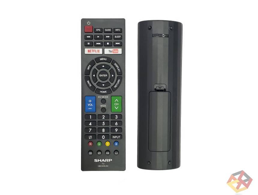 SHARP TV UNIVERSAL REMOTE 
