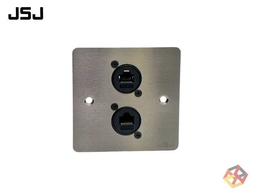 JSJ CAT6 FACEPLATE        