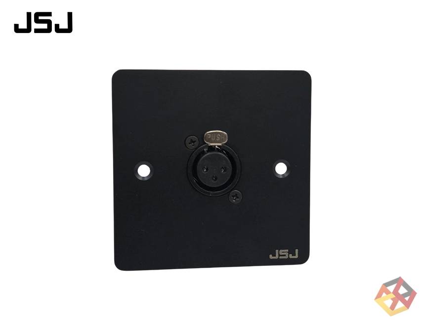 JSJ XLR FEMALE FACEPLATE  