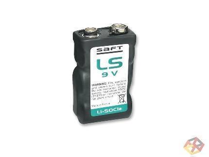 SAFT LS 9V LITHIUM BATTERY