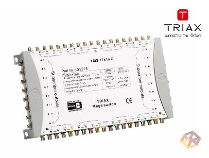 TRIAX MULTI SWITCH 17X17X1