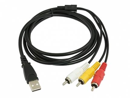 USB MALE TO 3RCA CABLE